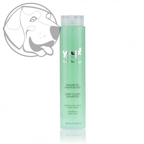 Objemový šampon pro psy na kadeřavou a drsnou srst Yuup 250 ml HE