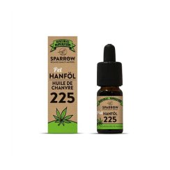 SPARROW Full Spectrum Hemp Oil 225 ( stres a úzkosti) 10 ml