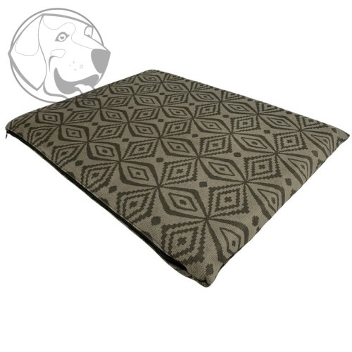 Molitanová podložka pro psy VELUR hnědý 80cm x 70cm
