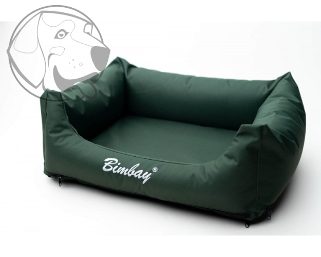 IMPREGNOVANÝ pelech pro psa - zelený 125 cm x 90 cm