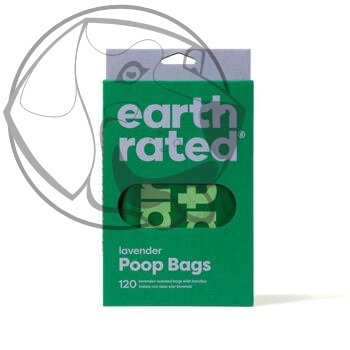 Earth Rated sáčky s uchem s vůní levandule 120 ks / 1 role