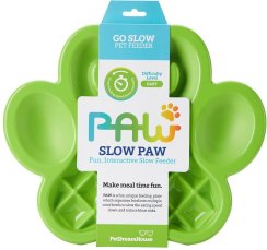 PetDreamHouse zpomalovací miska Paw Slow Feeder – zelená