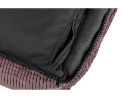 Manšestrový pelech 100 cm x 80 cm - hnědý