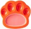 PetDreamHouse zpomalovací miska Paw 2 v 1 Mini – oranžová