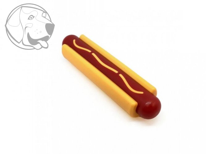 SodaPup Hotdog, super odolná nylonová žvýkací hračka