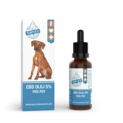 CBD OLEJ 5% PRO PSY Pro fyzickou i psychickou rovnováhu