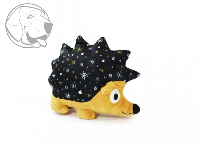 Plyšová pískací hračka pro psa ježek