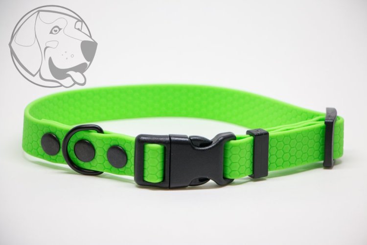 OBOJEK HEXA MINI 16mm - Barva: Zelená, Velikost obojku: Malý
