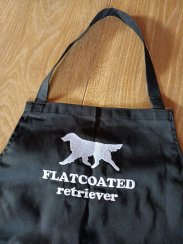 Zástěra ,, Flatcoated retriever"