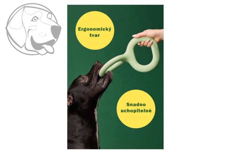 Earth Rated Tug Toy Přetahovadlo – S / 22,6 cm
