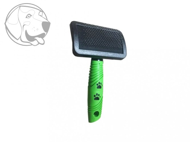 Kartáč pro psa univerzální střední s ochrannými kuličkami