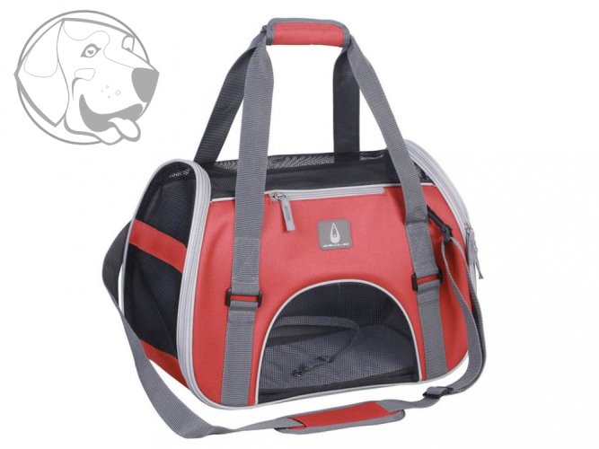 Přepravka pro psa a kočku ZU&LU Alor červená