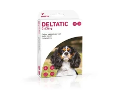 Obojky DELTATIC proti klíšťatům, blechám, komárům a flebotomickému hmyzu 35cm