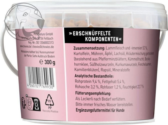 Chewies Trainings-Happen Lamm – jehněčí 300 g