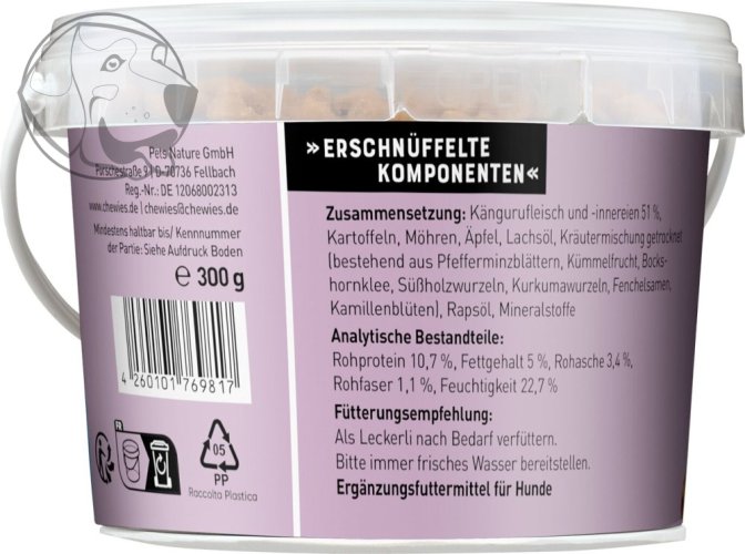 Chewies Trainings-Happen Känguru - klokaní 300 g