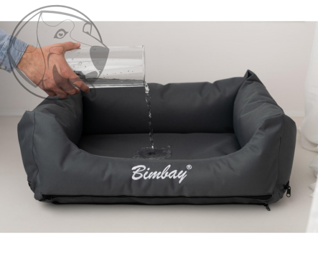 IMPREGNOVANÝ pelech pro psa - grafit 125 cm x 90 cm