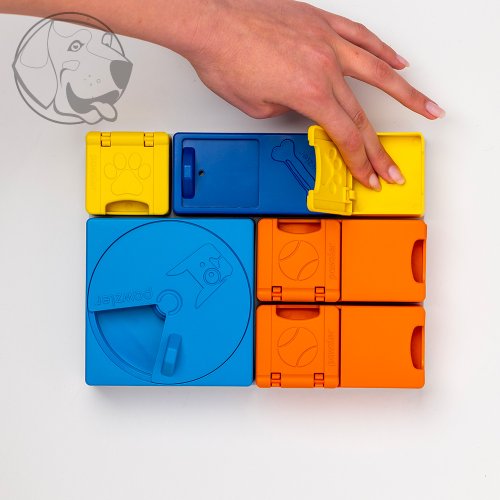 Pawzler Hlavolam pro psy Rainbow Set
