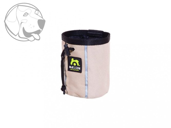 Nylonový pamlskovník Treatee Pouch béžový