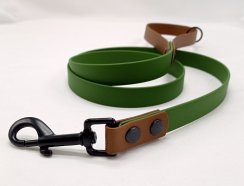 DVOUBAREVNÉ VODÍTKO AQUA HLAVNÍ BARVA OLIVOVÁ 20 mm / délka 1,5 m