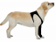 Pooperační ochranné oblečení na přední nohu psa - Délka návleku / obvod hrudníku: 12cm délka / 30-43 cm obvod hrudníku