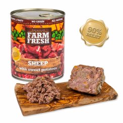 Farm Fresh Sheep with Sweet Potatoes 400 g ( ovce + sladké brambory)