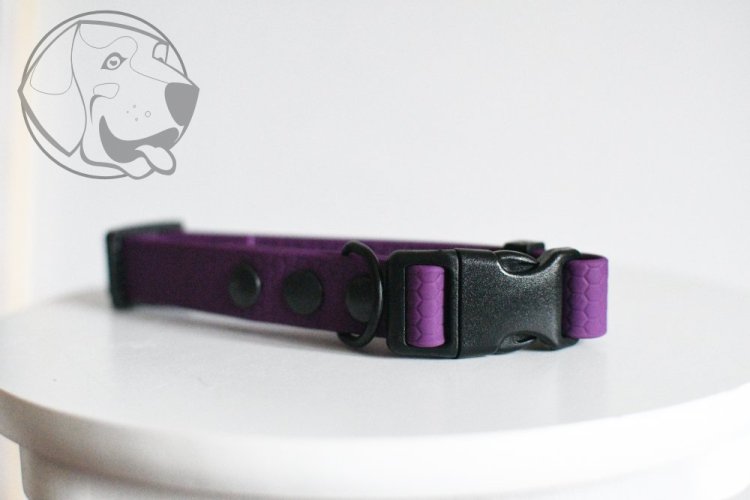 OBOJEK HEXA 20 MM PLASTOVÝ TROJZUBEC - Barva: Zelená, Velikost obojku: Velký