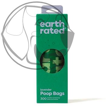 Earth Rated sáčky s vůní levandule 300 ks / 1 role