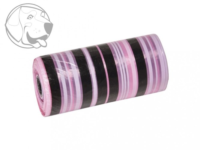 Náhradní sáčky na psí výkaly PARIS ROSA 6 rolek