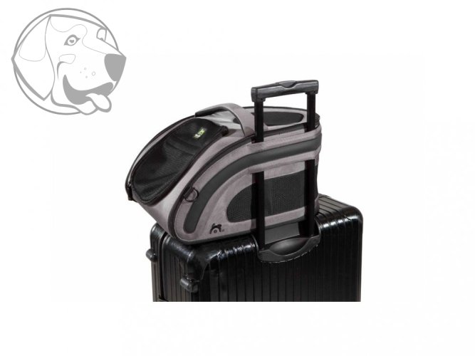Přepravka do auta Maelson snuggle tmavě šedá
