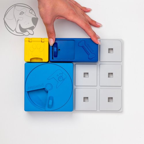 Pawzler Hlavolam pro psy Rainbow Set