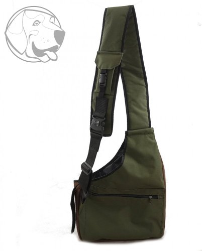 Bracco brašna Profi pro tréning bez zipu L, khaki/hnědá