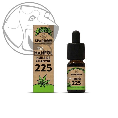 SPARROW Full Spectrum Hemp Oil 225 ( stres a úzkosti) 10 ml