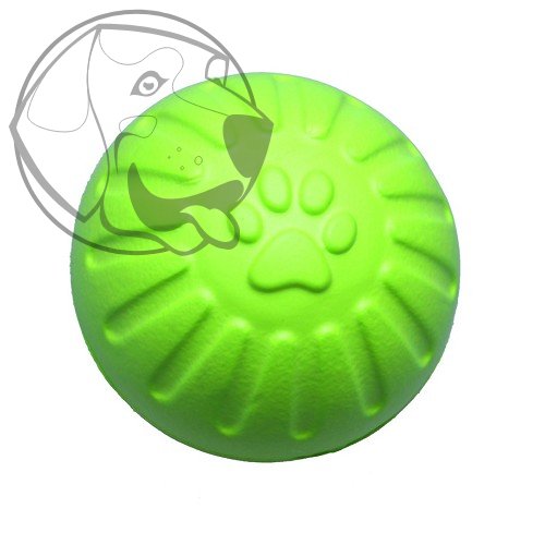 Míček FOAM velký z odolné pěny žlutý 9cm