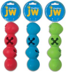 JW Housenka na pamlsky - Caterpillar - zelená  SMALL/MEDIUM 15 cm