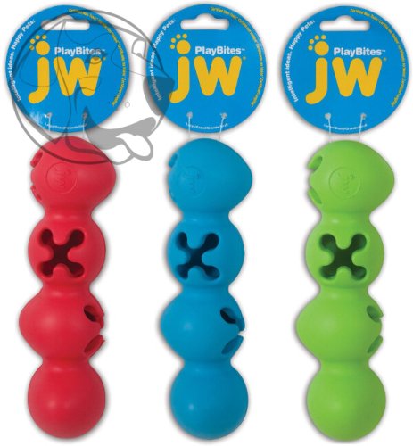 JW Housenka na pamlsky - Caterpillar - zelená  SMALL/MEDIUM 15 cm