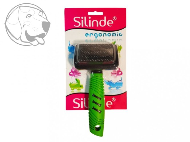 Kartáč pro psa univerzální střední s ochrannými kuličkami