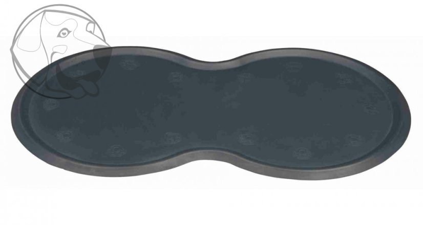 Protiskluzová gumová podložka pod misky 45x25cm