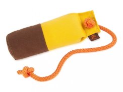 Firedog Long-throw dummy marking 250 g žlutý / hnědý