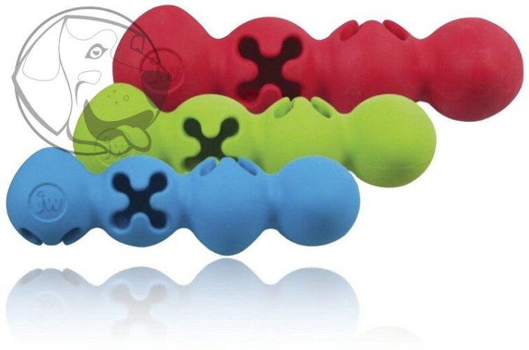 JW Housenka na pamlsky - Caterpillar - zelená  SMALL/MEDIUM 15 cm