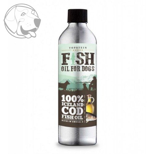 TOPSTEIN Fish Oil for Dogs 100% Iceland Cod Fish Oil ( islándská treska) 500 ml