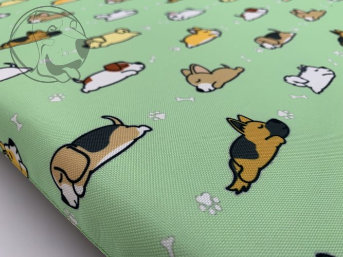 Molitanová podložka Dog Pistachio 60cm x 50cm