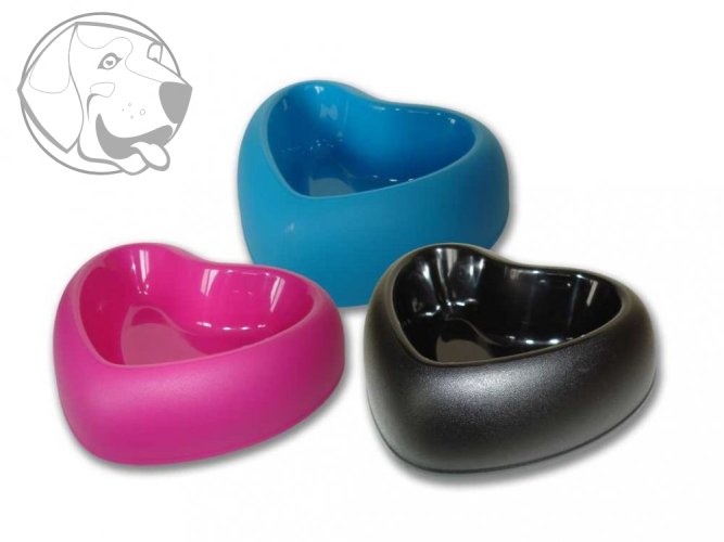 Miska plast Amore 0,8 l / modrá