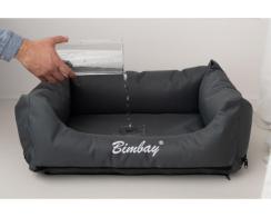 IMPREGNOVANÝ pelech pro psa - grafit 125 cm x 90 cm