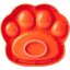 PetDreamHouse zpomalovací miska Paw 2 v 1 Mini – oranžová