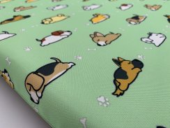 Molitanová podložka Dog Pistachio 60cm x 50cm