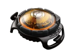 Žluté LED světlo na obojek nebo postroj Orbiloc