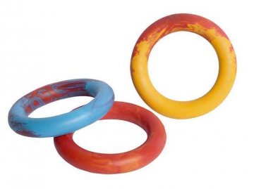 Kruh gumový vonící 16cm - Barva - Červená