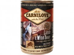 Carnilove Wild Meat Lamb & Wild Boar 400g (jehněčí a kančí)