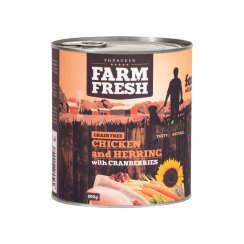 Farm Fresh Chicken and Herring with Cranberries (Kuře a sleď s brusinkami) 400 g
