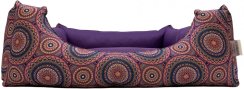 Pelech pro psy Mandala s matrací 60cm x 50cm x 20cm